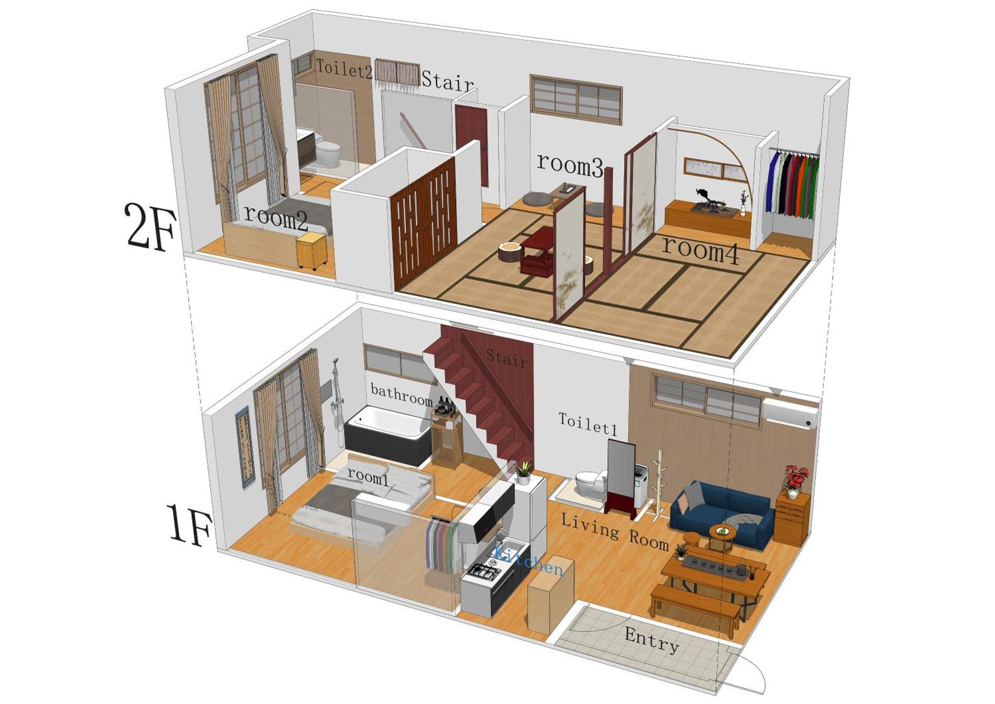 一戸建民泊 Tokyo St-Ar House 東京星宿 Bagian luar foto